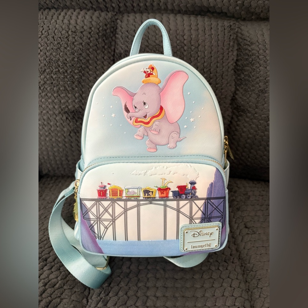 Loungefly Disney Dumbo 80th Anniversary edition mini backpack